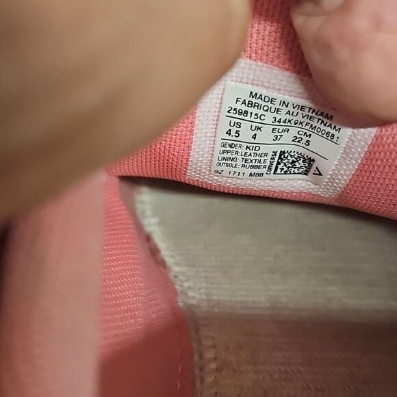 CONVERSE ONE STAR PARADISE PINK SUEDE YOUTH SNEAKERS BFPM-05-055 - Picture 10 of 10